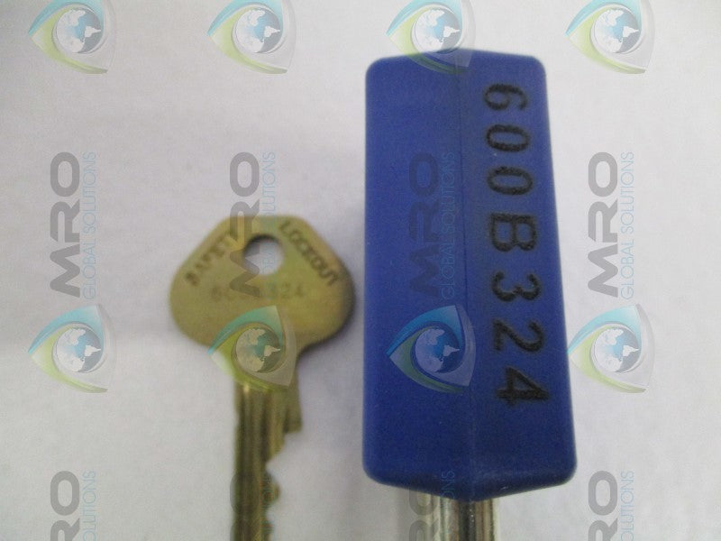 MASTER LOCK 410MKBLUZT1 600B324 PADLOCK NSMP