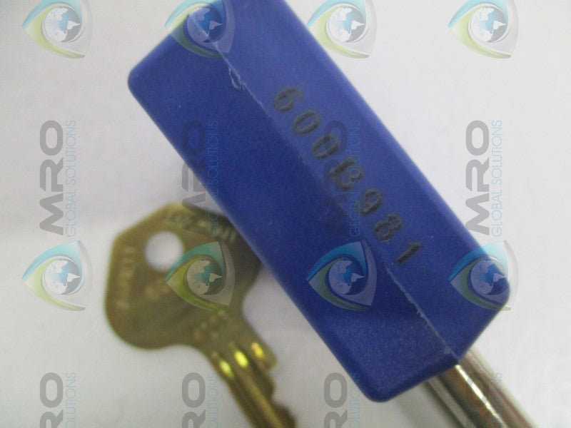 MASTER LOCK 410MKBLUZT1 600B981 PADLOCK NSMP