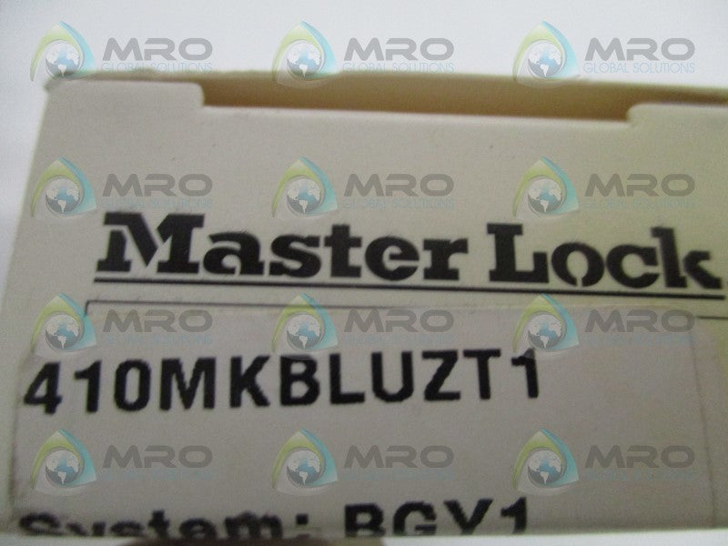 MASTER LOCK 410MKBLUZT1 600B314 PADLOCK NSMP
