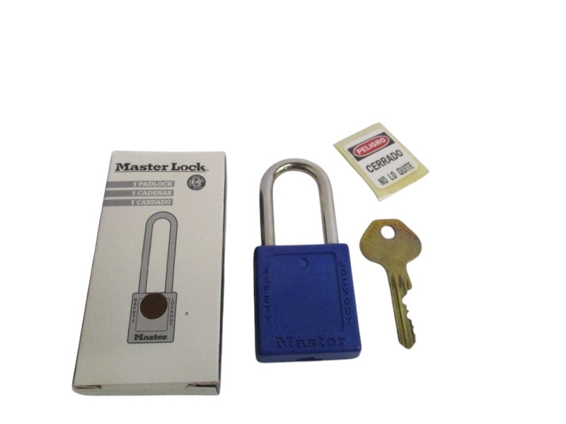 MASTER LOCK 410MKBLUZT1 600B338 PADLOCK NSMP