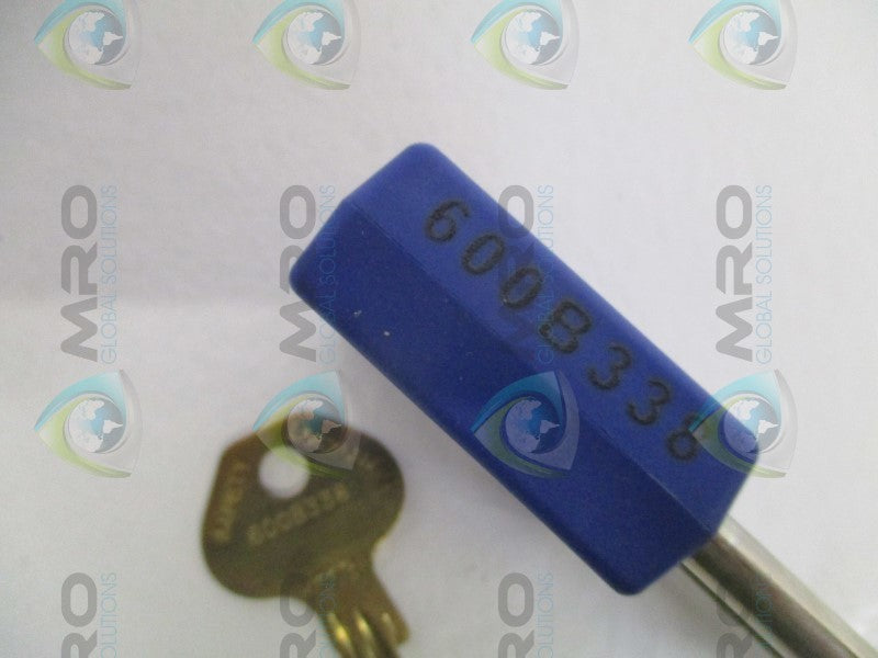 MASTER LOCK 410MKBLUZT1 600B338 PADLOCK NSMP