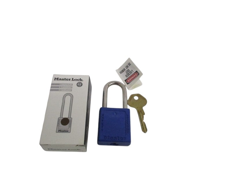 MASTER LOCK 410MKBLUZT1 600B665 PADLOCK NSMP