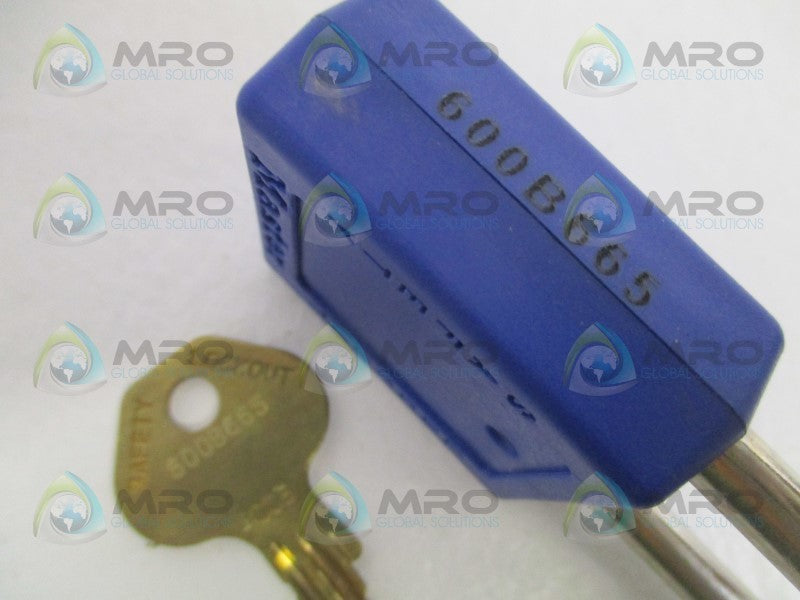 MASTER LOCK 410MKBLUZT1 600B665 PADLOCK NSMP