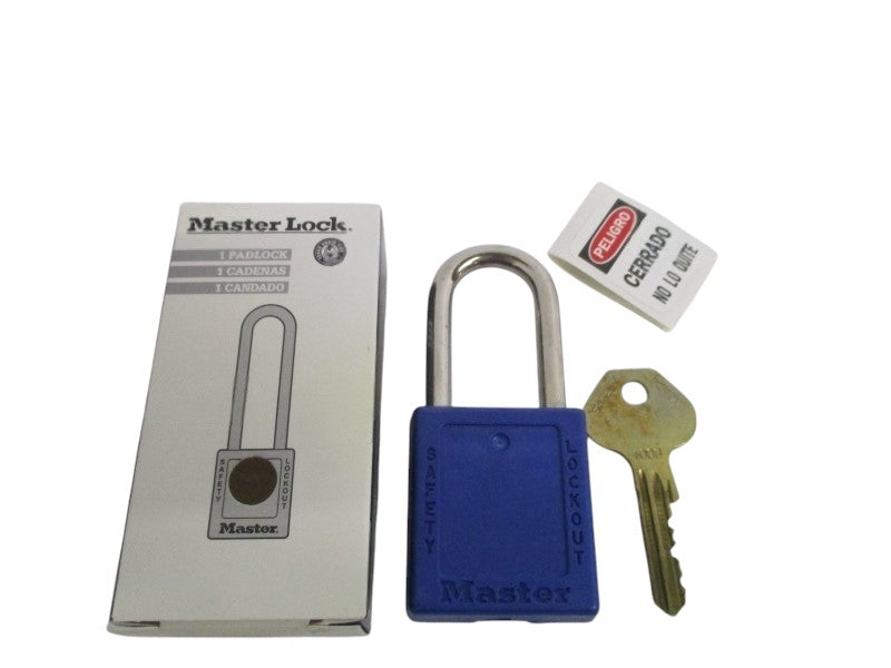 MASTER LOCK 410MKBLUZT1 600B982 PADLOCK NSMP