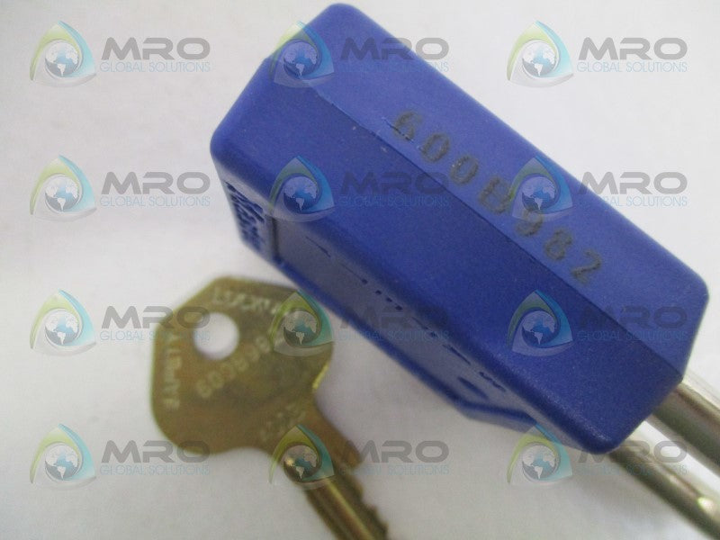 MASTER LOCK 410MKBLUZT1 600B982 PADLOCK NSMP