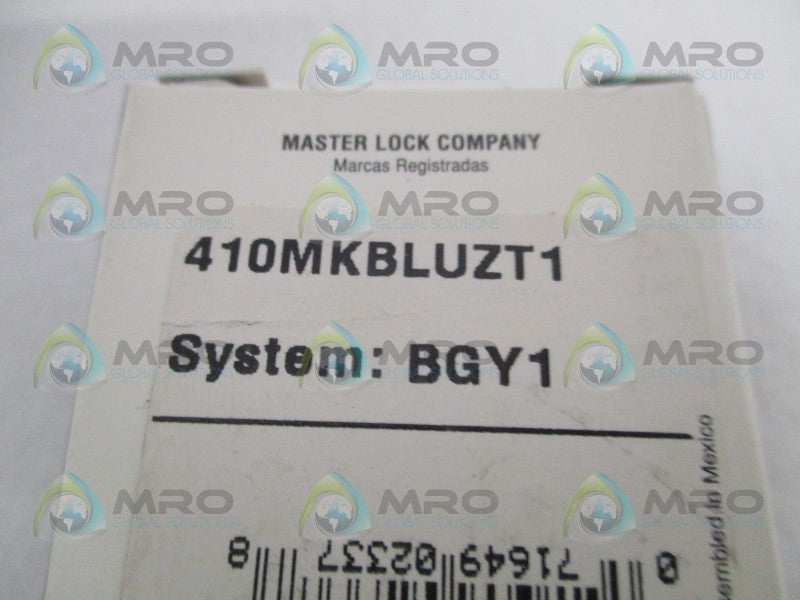MASTER LOCK 410MKBLUZT1 600B688 PADLOCK NSMP
