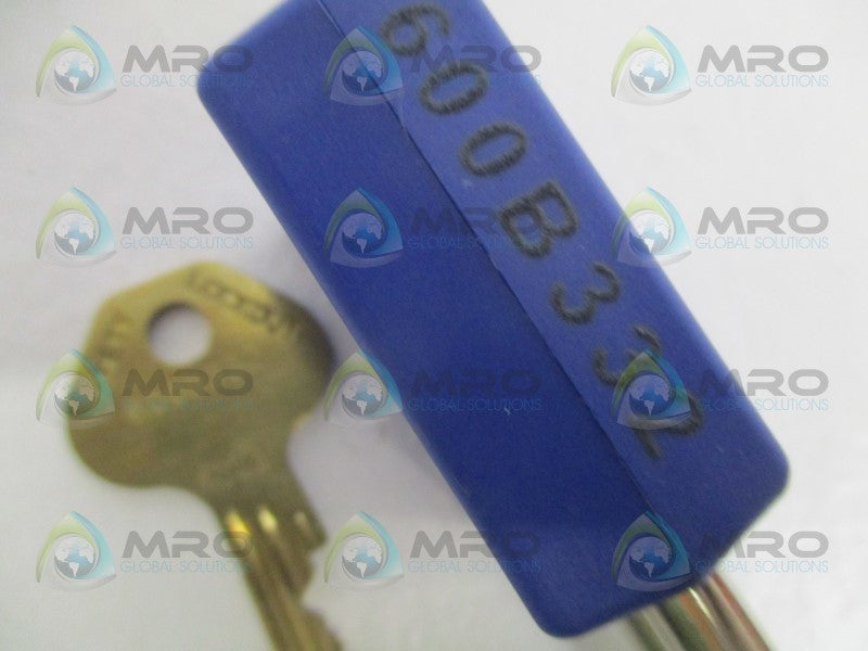 MASTER LOCK 410MKBLUZT1 600B332 PADLOCK NSMP