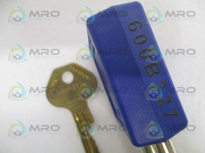 MASTER LOCK 410MKBLUZT1 600B327 PADLOCK NSMP