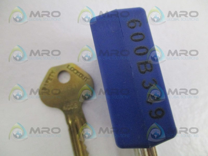 MASTER LOCK 410MKBLUZT1 600B349 PADLOCK NSMP