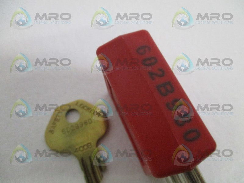 MASTER LOCK 410MKREDZT1 602B980 PADLOCK NSMP