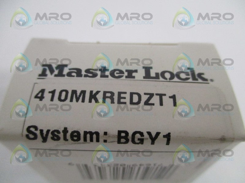 MASTER LOCK 410MKREDZT1 602B980 PADLOCK NSMP