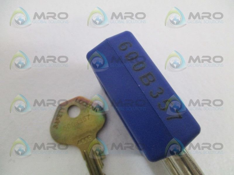 MASTER LOCK 410MKBLUZT1 600B357 PADLOCK NSMP
