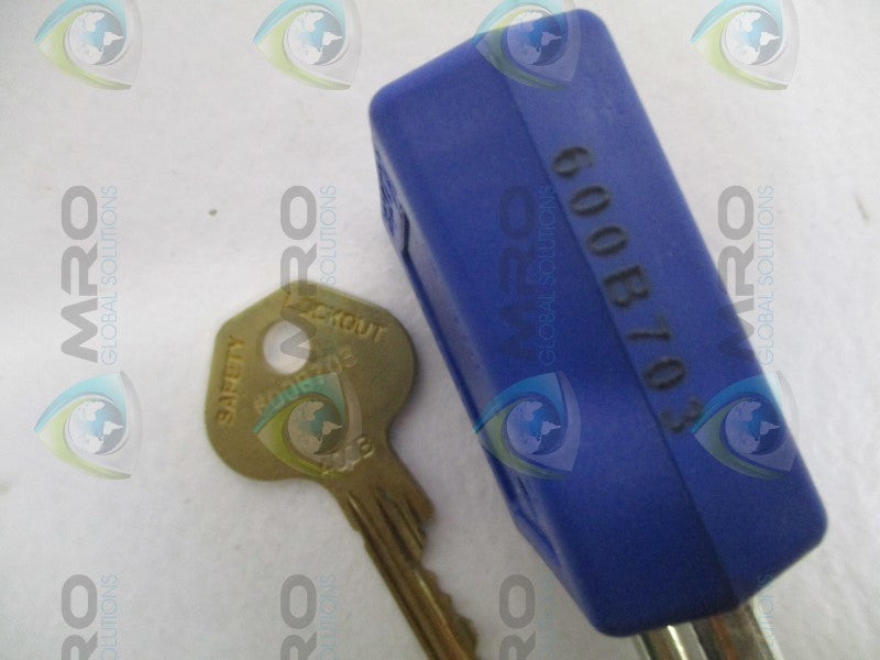 MASTER LOCK 410MKBLUZT1 600B703 PADLOCK NSMP