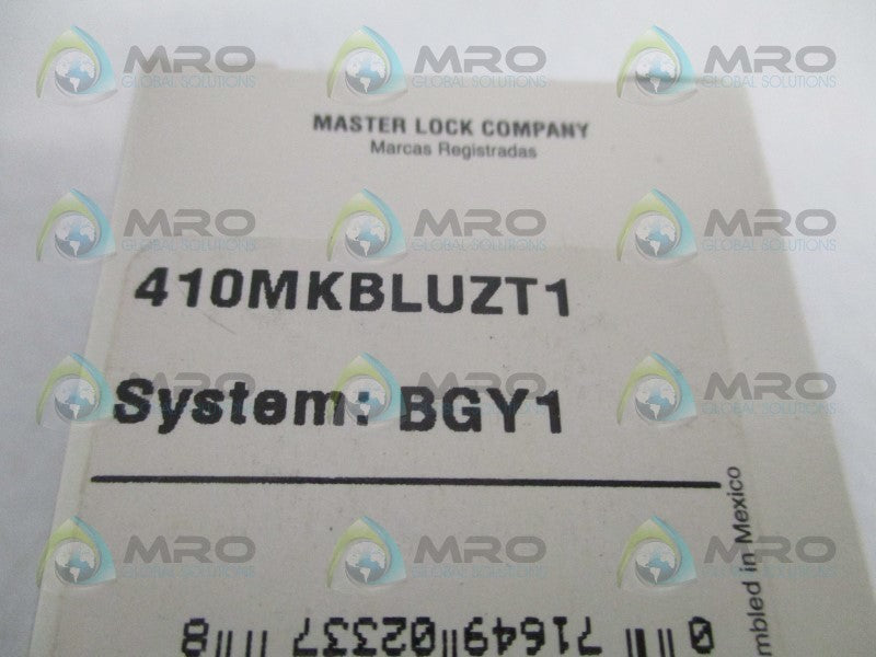 MASTER LOCK 410MKBLUZT1 600B703 PADLOCK NSMP