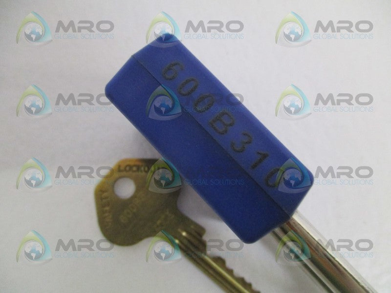 MASTER LOCK 410MKBLUZT1 600B310 PADLOCK NSMP