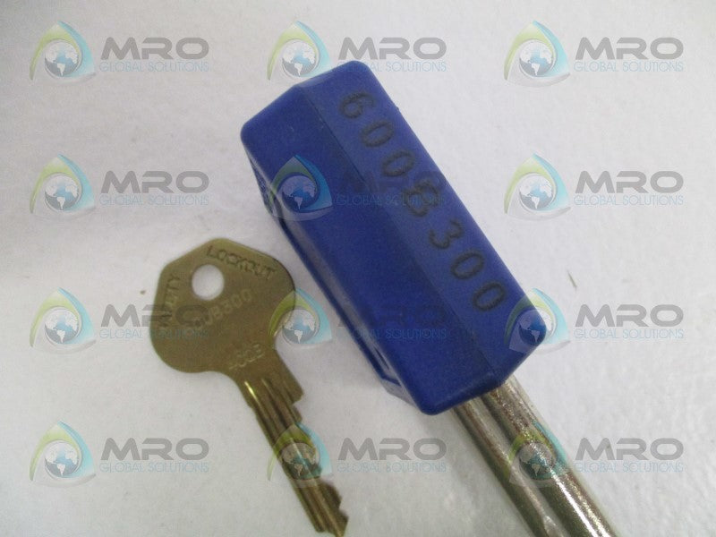 MASTER LOCK 410MKBLUZT1 600B300 PADLOCK NSMP