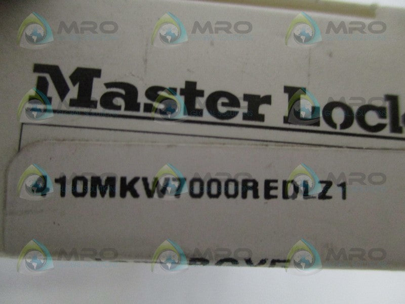 MASTER LOCK 410MKW7000REDLZ1 101B106 PADLOCK NSMP