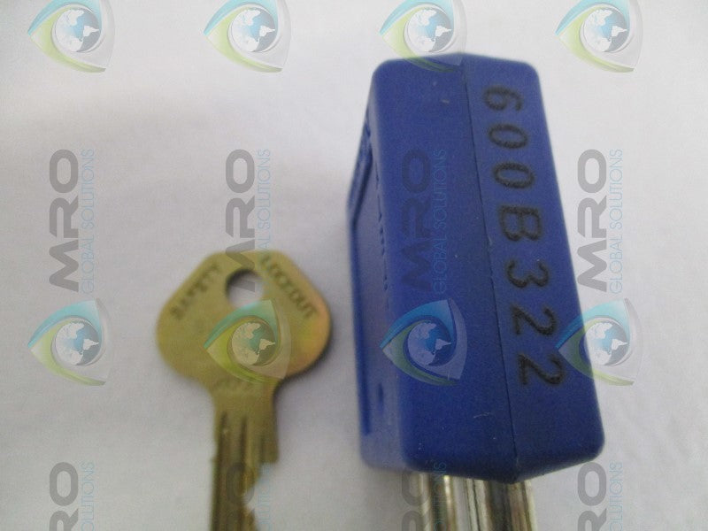 MASTER LOCK 410MKBLUZT1 600B322 PADLOCK NSMP