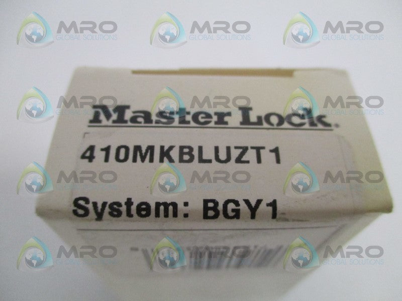 MASTER LOCK 410MKBLUZT1 600B322 PADLOCK NSMP