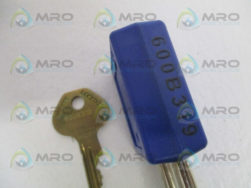 MASTER LOCK 410MKBLUZT1 600B319 PADLOCK NSMP