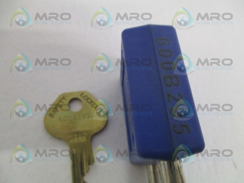 MASTER LOCK 410MKBLUZT1 600B295 PADLOCK NSMP