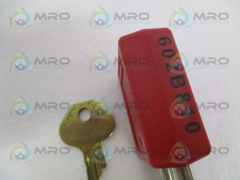 MASTER LOCK 410MKREDZT1 602B810 PADLOCK NSMP