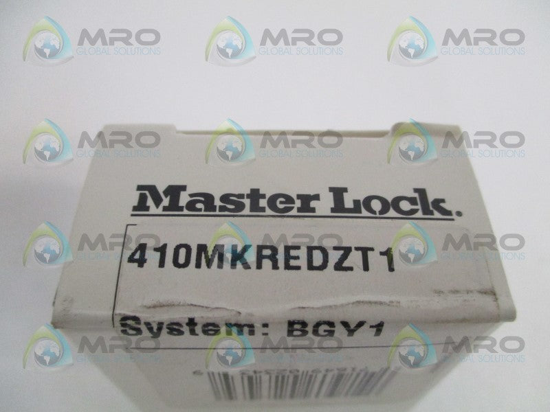 MASTER LOCK 410MKREDZT1 602B810 PADLOCK NSMP