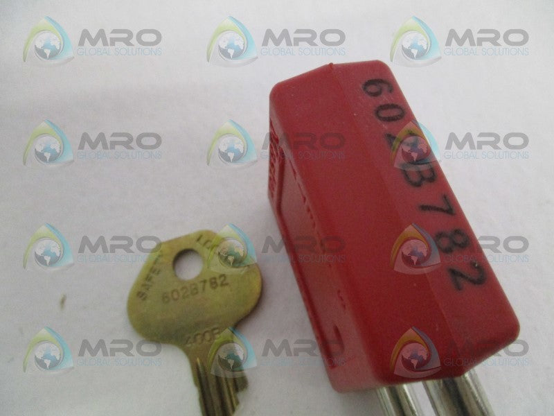 MASTER LOCK 410MKREDZT1 602B782 PADLOCK NSMP