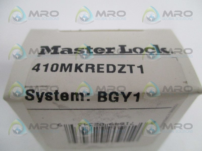 MASTER LOCK 410MKREDZT1 602B782 PADLOCK NSMP