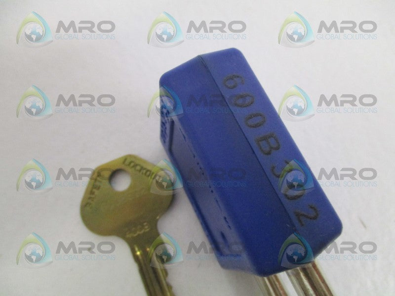 MASTER LOCK 410MKBLUZT1 600B302 PADLOCK NSMP