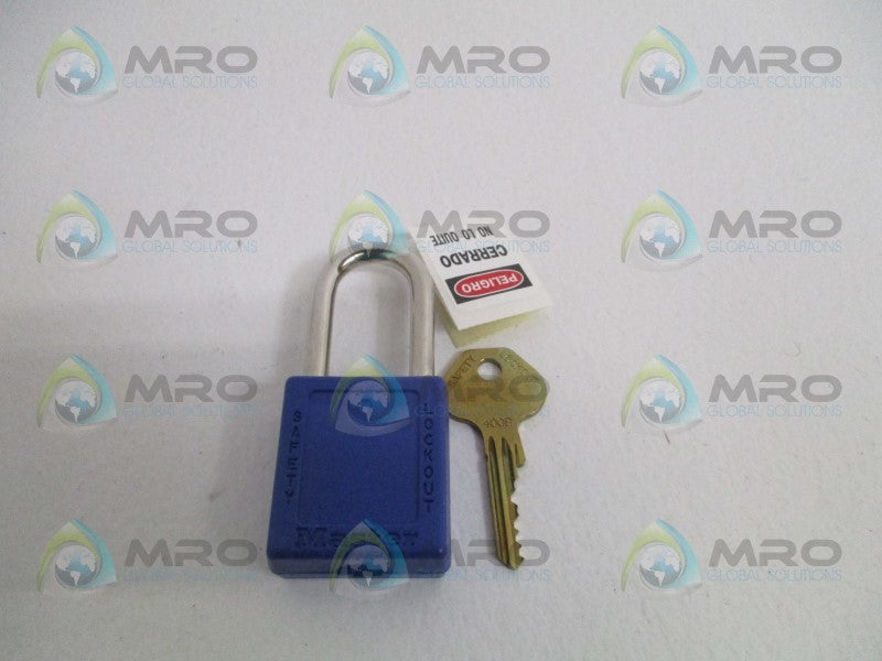MASTER LOCK 410MKBLUZT1 600B972 PADLOCK NSMP