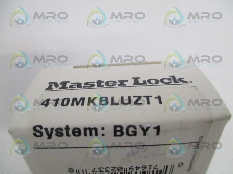 MASTER LOCK 410MKBLUZT1 600B972 PADLOCK NSMP