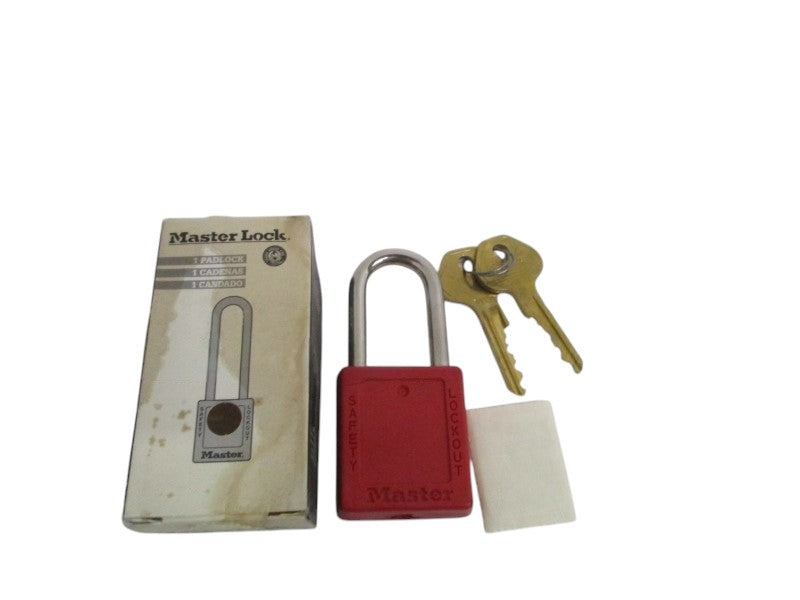 MASTER LOCK 410KAMKW7000REDLZ1 100B896 PADLOCK NSMP