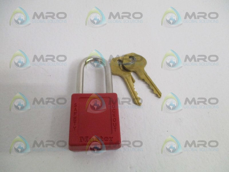 MASTER LOCK 410KAMKW7000REDLZ1 100B896 PADLOCK NSMP