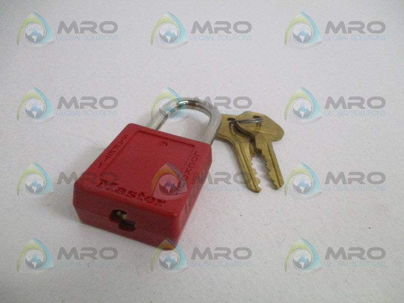 MASTER LOCK 410KAMKW7000REDLZ1 100B896 PADLOCK NSMP