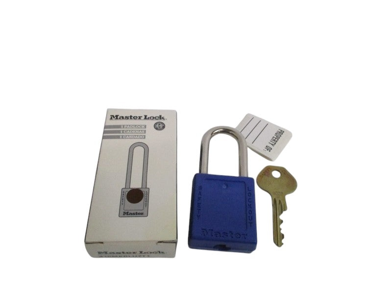 MASTER LOCK 410MKBLUZT1 600B320 PADLOCK NSMP