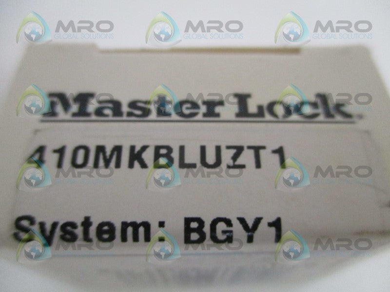 MASTER LOCK 410MKBLUZT1 600B320 PADLOCK NSMP