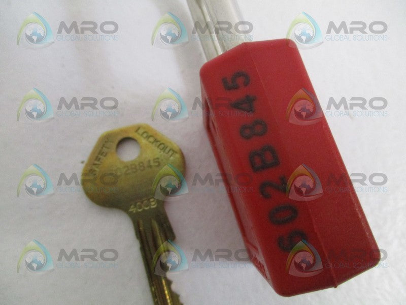 MASTER LOCK 410MKREDZT1 602B845 PADLOCK NSMP