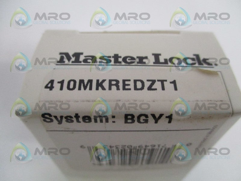 MASTER LOCK 410MKREDZT1 602B845 PADLOCK NSMP