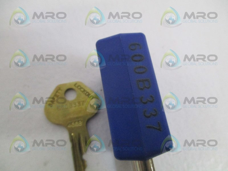 MASTER LOCK 410MKBLUZT1 600B337 PADLOCK NSMP