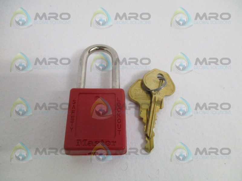 MASTER LOCK 410KAMKW7000REDLZ1 100B883 PADLOCK NSMP