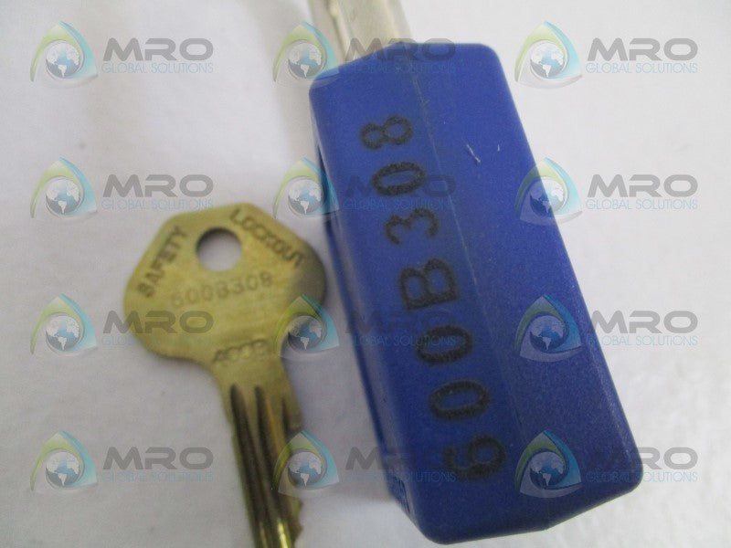 MASTER LOCK 410MKBLUZT1 600B308 PADLOCK NSMP