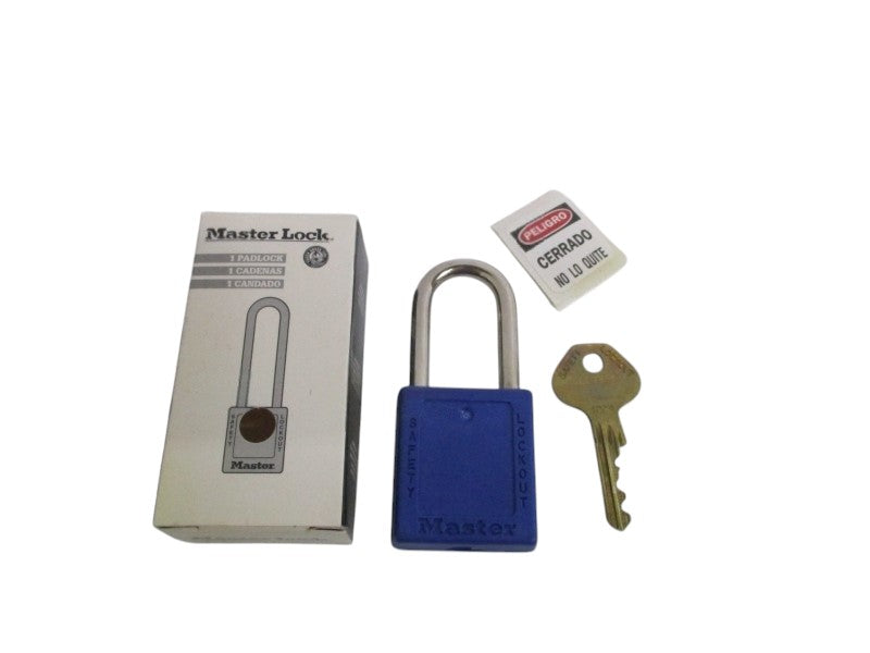 MASTER LOCK 410MKBLUZT1 600B330 PADLOCK NSMP