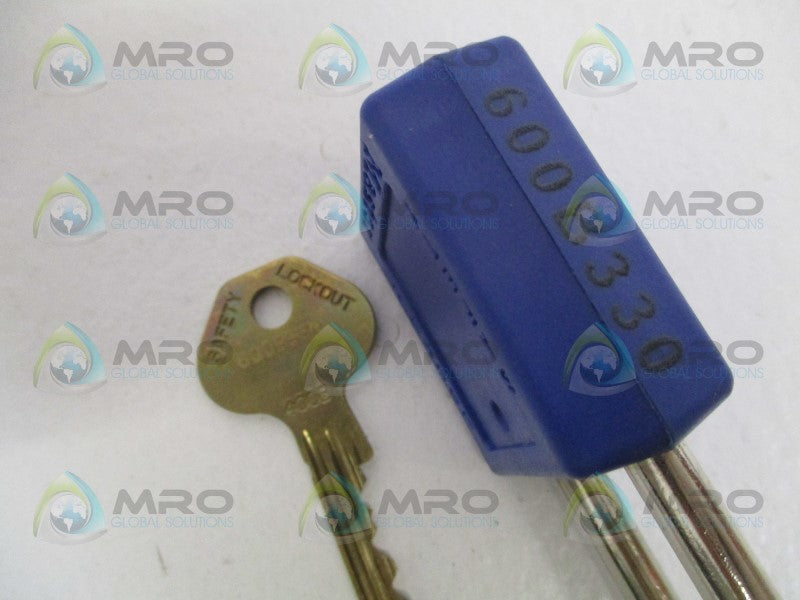 MASTER LOCK 410MKBLUZT1 600B330 PADLOCK NSMP