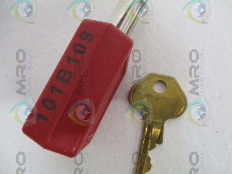 MASTER LOCK 410MKW7000REDLZ1 101B109 PADLOCK NSMP