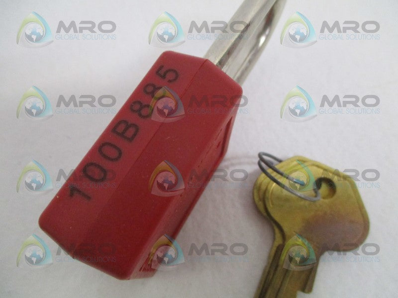 MASTER LOCK 410KAMKW7000REDLZ1 100B885 PADLOCK NSMP