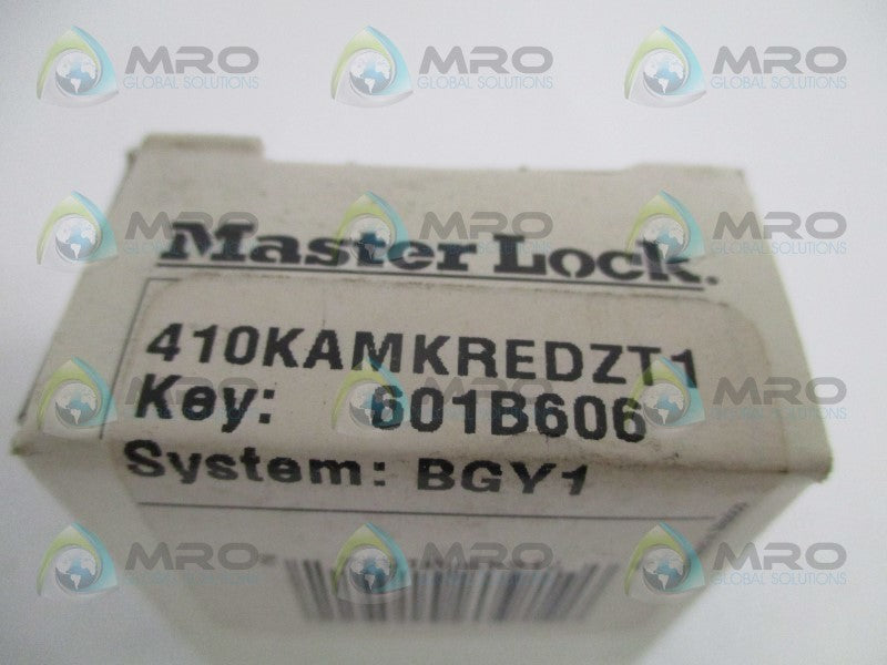 MASTER LOCK 410KAMKREDZT1 601B606 PADLOCK NSMP