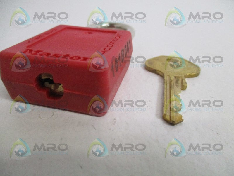 MASTER LOCK 410MKW7000REDLEZ1 101B081 PADLOCK NSMP