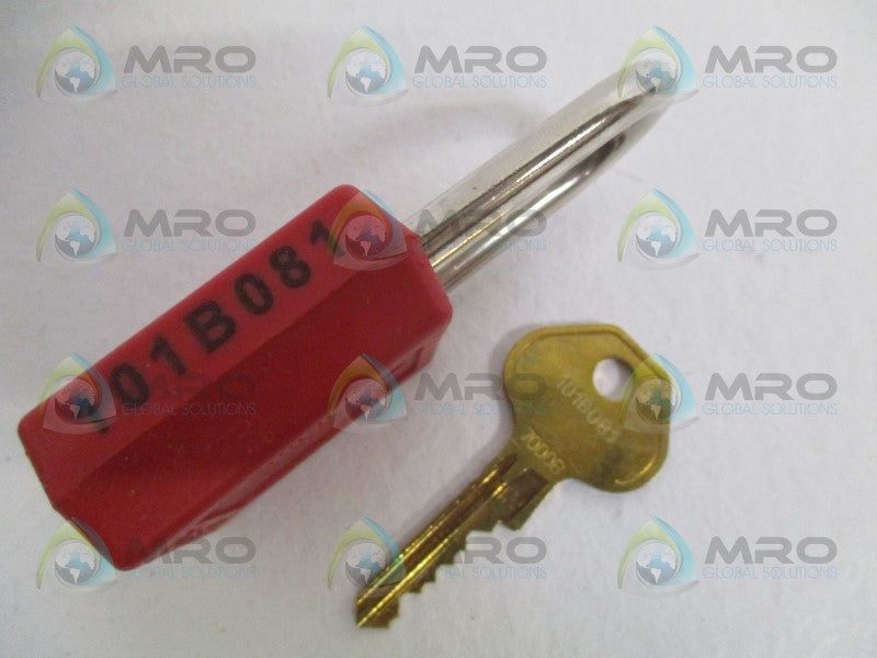 MASTER LOCK 410MKW7000REDLEZ1 101B081 PADLOCK NSMP