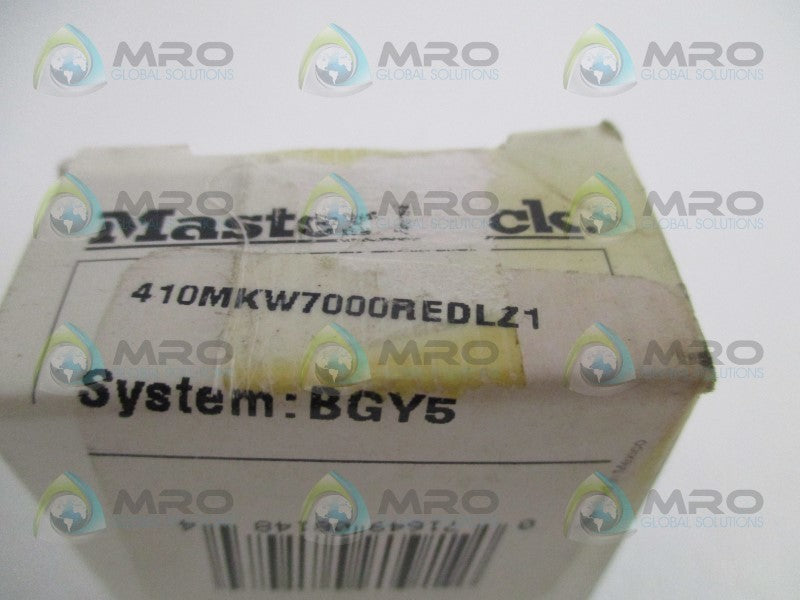 MASTER LOCK 410MKW7000REDLEZ1 101B081 PADLOCK NSMP